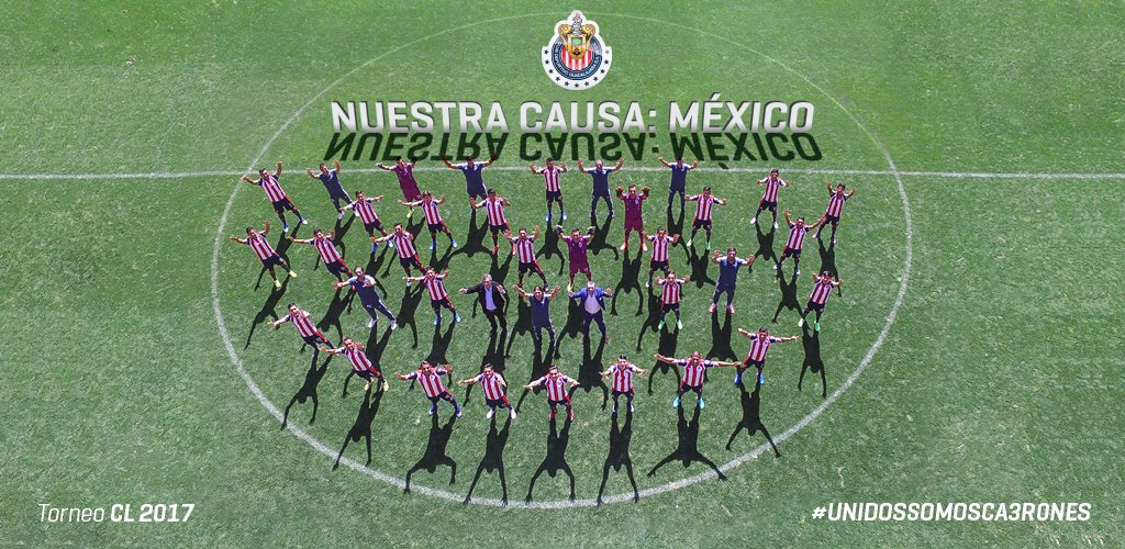 Foto oficial de Chivas de Guadalajara del Clausura 2017